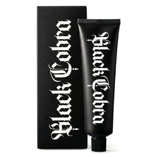 Black Cobra Numbing Cream Maximum Strength – Long Lasting Cooling Formula with Menthol, Arnica &...