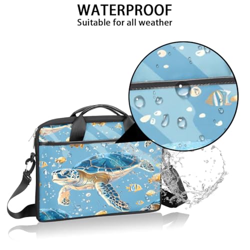 Turtle Sea 15 Inch Laptop Bag Laptop Shoulder Bag Computer Cases for Laptops or Tablets3