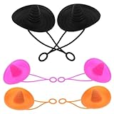 HAPINARY 6個シリコーン製のストローチップキャップ カウボーイハットデザイン 再利用可能な吸管カバー 耐久性のある防塵保護 飲み物の清潔
