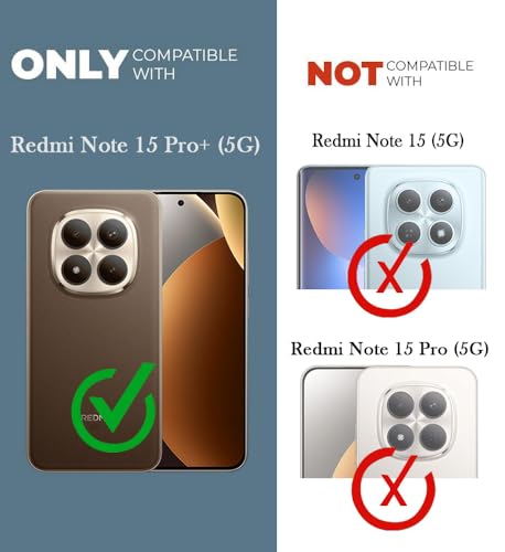 Image of Jkobi Rubberised Back Cover Case for Xiaomi Redmi Note 15 Pro Plus 5G (Textured Grip Design | Micro-Fiber Cloth Inside | Slim and Light Weight | Soft Touch and Feel)