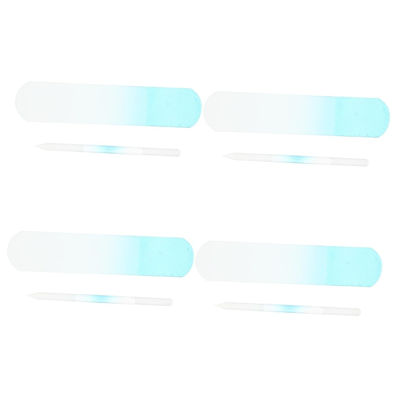 Healeved 8stücke Glasnagelfeilen Professionelles Nagelpflege Naturnägel Robuste Und Wiederverwendbare Feilen Mit Ergonomischem Design Für Maniküre Und Pediküre Handlicher Für