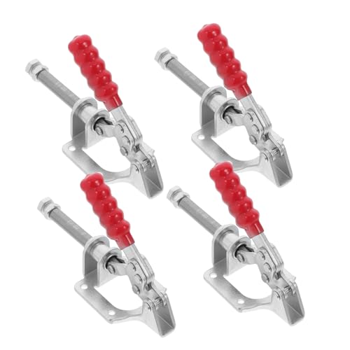 Angoily 4pièces Pince à Bascule Pour Porte De Garage Pinces à Soudér Pour Travail Du De Maintien à Pousser Pour Ouvrir Bascule Manuelle