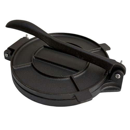 Premium 8 Heavy Duty Roti Maker Taco & Quesadilla Press Manual Dough Press Non-Stick Durable Kitchen Tool