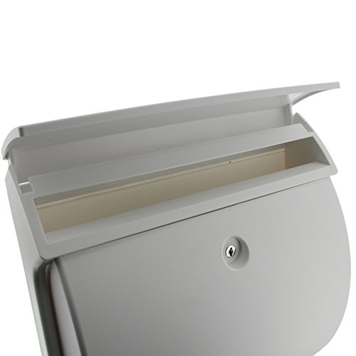BURG-WÄCHTER brievenbus zonder krantenvak zonder naamplaatje, hoogwaardige kunststof, inworp-formaat DIN C4, incl. 2… - Afbeelding 4