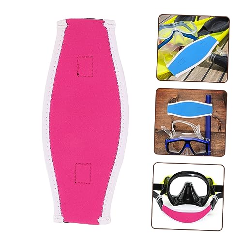 Cubierta de buceo Yardwe de doble capa con protector de cabello para gafas de snorkel 3