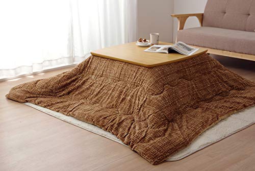 イケヒコ・コーポレーション こたつ掛けふとん 正方形 ノート ベージュ 約190×190cm #6822209