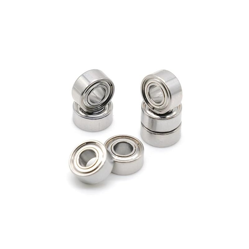 10個 SMR104ZZ 4x10x4mm ステンレススチールボールベアリング ABEC-7