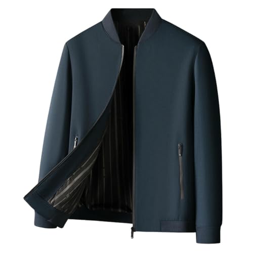 Veste de printemps homme col montant décontracté et veste business chic
