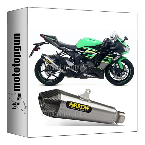 Echappement Arrow X-Kone nichrom embout carby homologue ZX-6R
