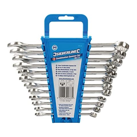 Jeu de clés mixtes Silverline SP1236 Cover