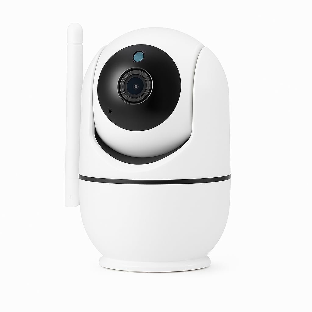 WiFi Akıllı Güvenlik Kamerası | 360° Görüş | Hareket Algılama & Anlık Bildirim | Gece Görüşü | 7/24 Uzaktan İzleme & Bulut Depolama Destekli