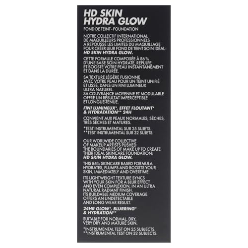 HD Skin Hydra Glow - 2R24 Cool Nude by Make Up For Ever for Women - 1 oz Foundation