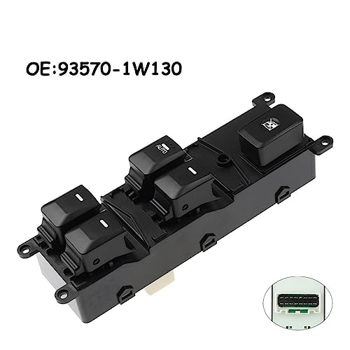 Interrupteur lève-vitre électrique Kia Rio III console de commande 93570-1W130