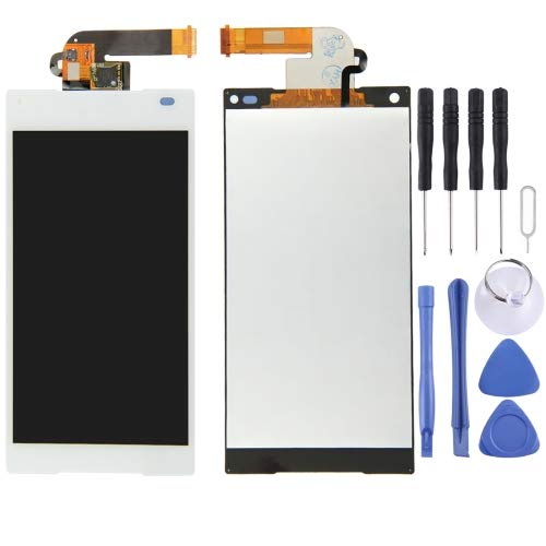 Pièces de Rechange Ecran LCD Ecran Tactile Digitizer Assemblée pour Remplacement pour Sony Xperia Z5 Compact / Z5 Mini / E5823(Blanc)