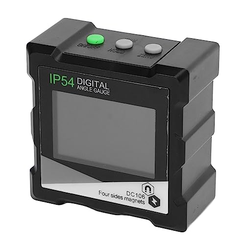 Inclinómetro digital magnético con pantalla LED y apagado automático miniatura 4