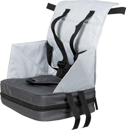 Poupy Siège de chaise pour bébé pliable, lavable et réutilisable. Doublure amovible souple avec ceintures de sécurité, pour la sécurité de vos enfants...