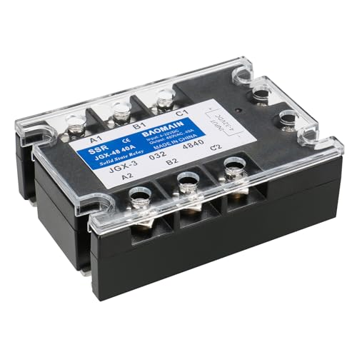 Baomain JGX-3340A 4-32 Vdc Input 480Vac 40 Amp Output Dc/Ac thumb #5