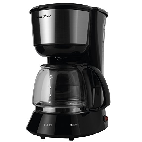 Cafeteira, BCF36I, 36 xicaras, Preto, 110V, Britânia