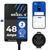 Grizzl-E 48A Ultimate Level 2 Fast Electric Vehicle (EV) Charger, UL Tested and Certified, Metal Case, Indoor/Outdoor Electric Car Fast Charging Station, Hardwired, Classic Black, J1772