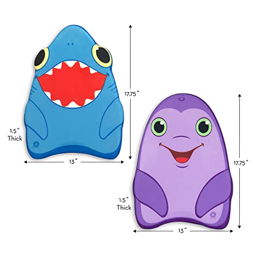 Melissa & Doug Sunny Patch Dolphin And Shark Kickboards - Learn-To-Swim Pool Toys (Set Of 2) #TOP3