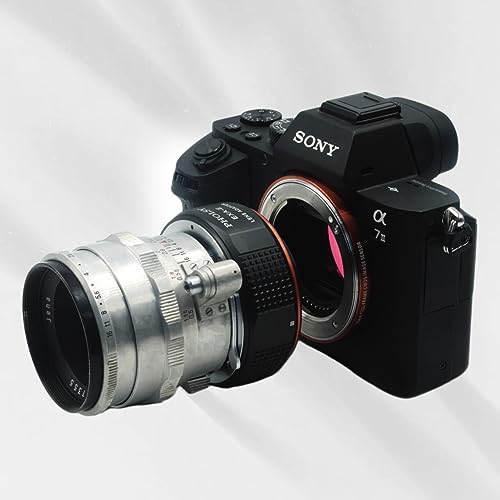 PHOLSY Lens Mount Adapter Compatible with Exakta Mount Lens (Not Fit Topcon) Compatible with Sony E Mount Camera a1 a9ii a7S iii/ii - Image 3