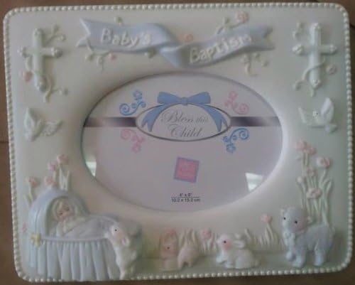 Russ BerrieBaptism Frame Blue 15102