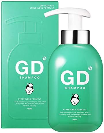 TS GD Shampoo for Dandruff & Itchy Scalp (13.5 Oz) Youth & Teen Shampoo | Treatment for Adolescents | Allergen free | Silicone,SLS,SLES Free