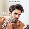 Rasuradora Eléctrica YIRISO para Hombre, 9000 RPM de Afeitado Suave | 90 Min de Duración, Cabezal Flotante 4D, Pantalla LCD, Adecuada para Piel Sensible, IPX6 Impermeable, USB-C, Bloqueo y Estuche de Viaje 6