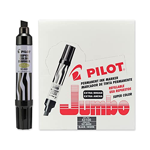 Amazon.com : Pilot Pen 43100 Jumbo Permanent Marker - Black