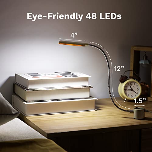 Faj Magnetic 12-Inches Flexible Gooseneck Arm Multifunctional Worklight, Bright Daylight Leds Sewing Machines, Lathes, Drill Presses, Workbenches, Music Stands (48 Led With 2 Discs) #TOP4