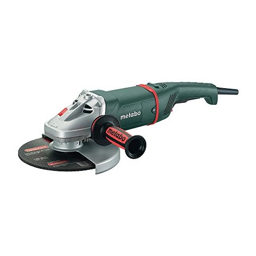 Metabo W24-180 8,500 RPM 15.0 AMP 7-Inch Angle Grinder
