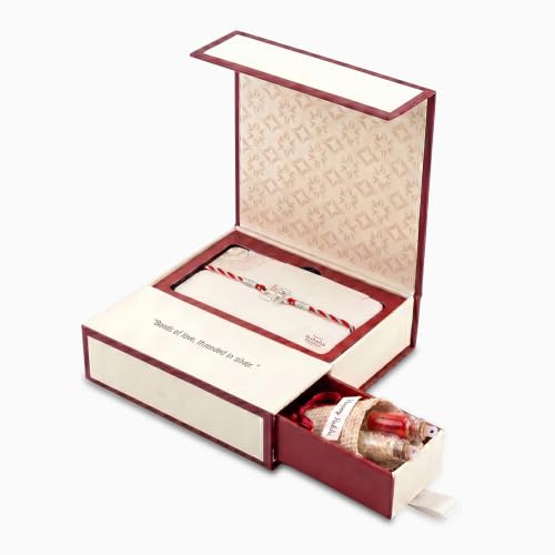 Image of GIVA 925 Silver Eternal Swastik Rakhi | Raksha Bandhan Rakhi for Mens | Gift for Couple | With Certificate of Authenticity and 925 Stamp