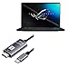 BoxWave Cable Compatible with ASUS ROG Zephyrus M16 (GU603) - SmartDisplay Cable - USB Type-C to HDMI (6 ft), USB C/HDMI Cable for ASUS ROG Zephyrus M16 (GU603) - Jet Black