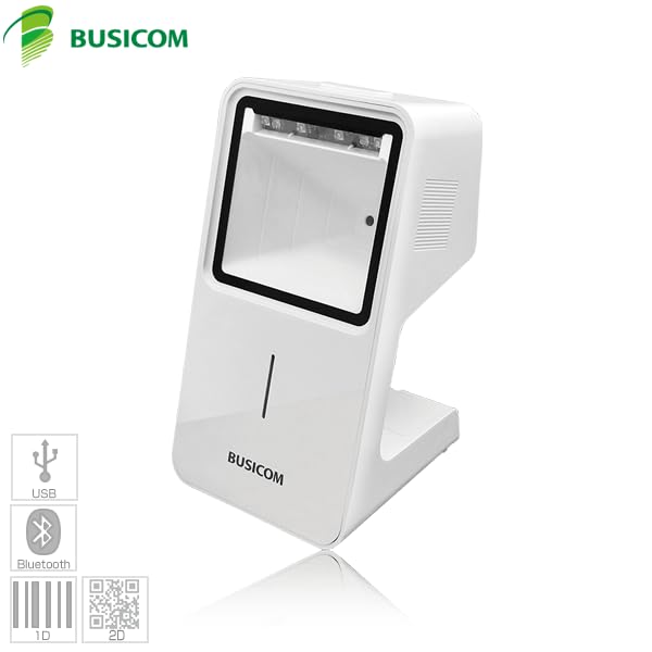 BUSICOM 定置式2Dバーコードリーダー BC-NL4200BT　テストのみ Amazon.co.jp: ビジコム Bluetooth 無線 定置式 2D QR バーコード