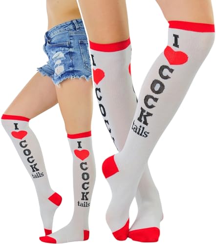 Image of ToBeInStyle Women's Acrylic Knee High Print Socks