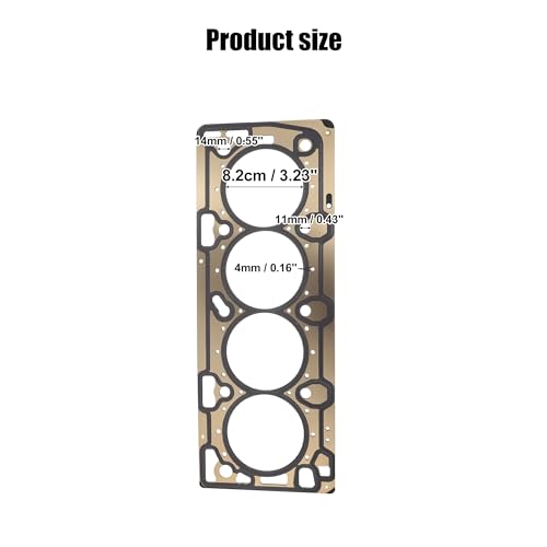 Image of uxcell Car Cylinder Head Gasket for Chevrolet Cruze 2011-2015 for Chevrolet Sonic 2012-2018