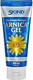 5kind Gel Arnica Puissance Maximale 100 ml - Arnica Gel Action Rapide Anti Ecchymoses et Gonflements - Gel Anti Bleus à l'extrait d'Arnica Montana - Décontractant Musculaire Muscles & Articulations