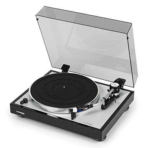 Thorens TD 403 DD Tourne-disque Noir brillant - Les Beatles, Paul McCartney, John Lennon, RIngo Starr, George Harrison Thorens TD 403 DD Tourne-disque Noir brillant – Image 4