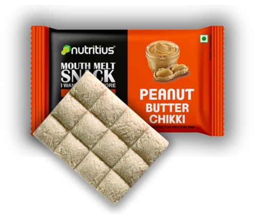 Nutritius Peanut Butter, Pista, Almond, Hazelnut, Chocolate and Cashew Soft Chikki Combo Pack Set (Pack Of 7).