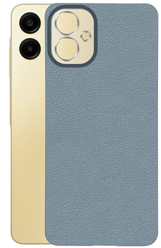 Image of Jkobi Back Cover Case for Samsung Galaxy A06 (Glass Like Camera Protection | Leather Feel | Minimalist Professional Grip)
