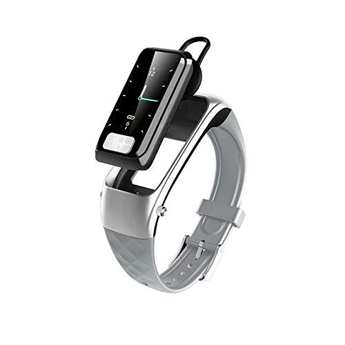 fitnessuhr Herren Smart Bracelet Watch Bluetooth Kopfhörer 2 In 1 Ai EKG PPG Herzfrequenz Blutdruckmessgerät Blutsauerstoff Multi Sport Drive