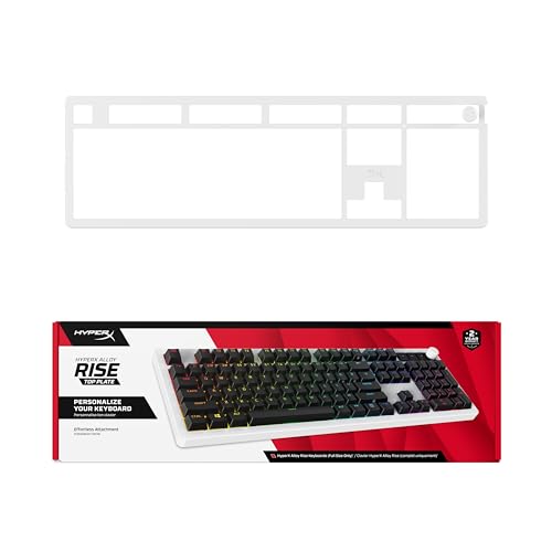 HyperX Alloy Rise 75＋交換用トッププレート Amazon.co.jp: HyperX Alloy Rise専用 交換用トッププレート