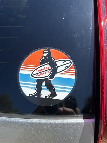 Calcomanía Sasquatch antidespegue pegatina vinilo duradera coche 3