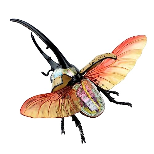 BACALYSO | 4D VISION ヘラクレスオオカブト リアル フィギュア 立体パズル 動物解剖 34cm級 昆虫 鞘翅目 兜虫 プラモデル 解剖 内臓 骨格 組立 モデル 分解可能なシミュレーション イヌ 動物 模型 科学 教育 オリジナル スタ