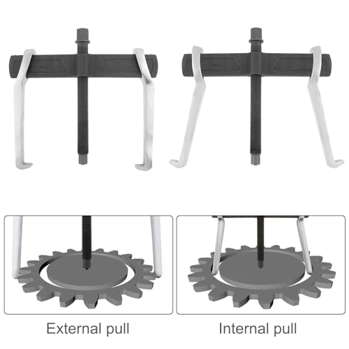 image for ChgImposs 14 Inch 2-Jaw Gear Puller, Adjustable CR-V Bearing Puller Ge