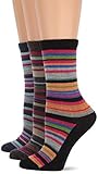 Best Blend For Women - Wise Blend Women's Merino Wool Blend Colorful Stripe Review 