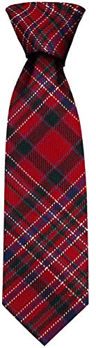 I LUV LTD Gents Neck Tie MacAlister Modern Tartan Lightweight Scottish Clan Tie