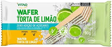 Vitao Wafer Integral Torta Limao Zero 90G