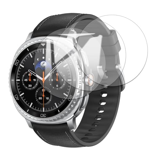 3枚セット フィルム for Galaxy Watch 8 Classic 用 ガラス フィルム 9H 保護フィルム 気泡防止 飛散防止 高清 耐指紋 34.5mm