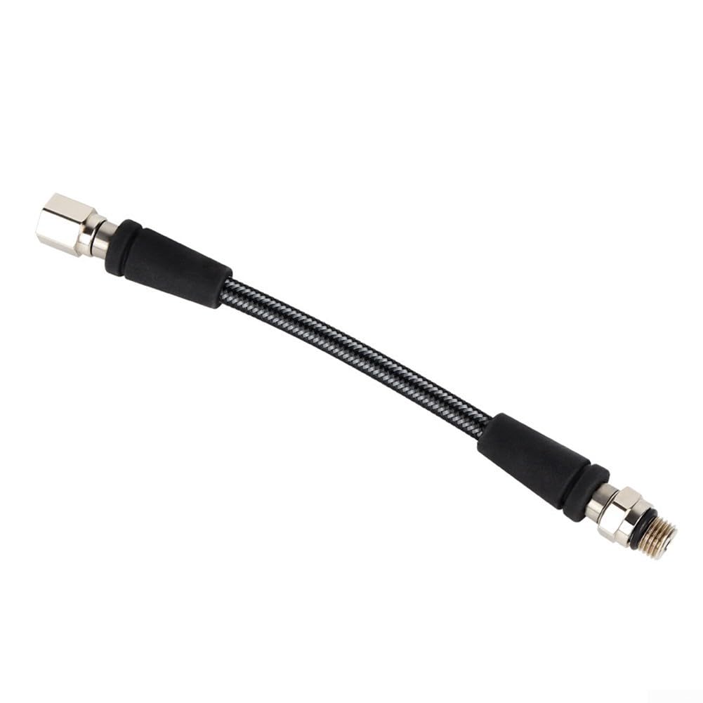 Scuba Diving Hose, Carbon Fiber High Pressure Flexible for BRAIDED Hose, Professional Scuba Diving Regulator Accessories(15cm)